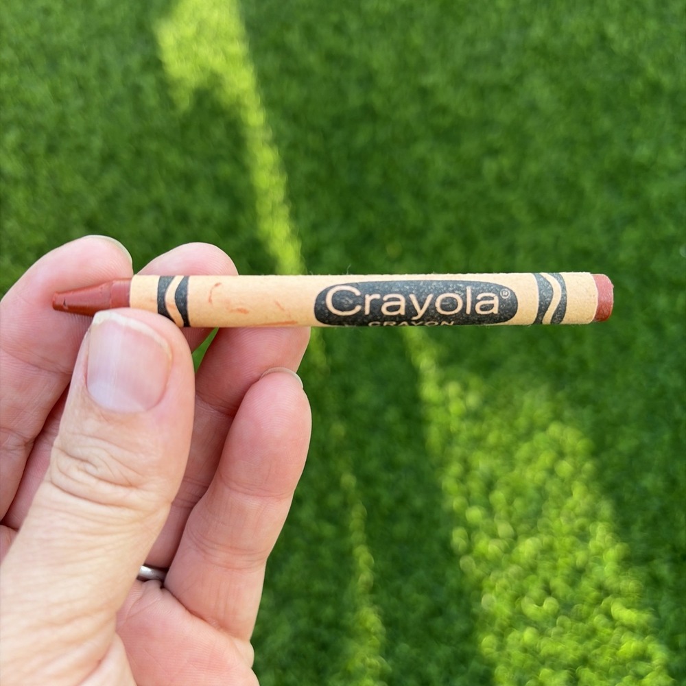 BITTERSWEET Crayola Crayon UNUSED Binney & Smith New York Rare 1990 VTG